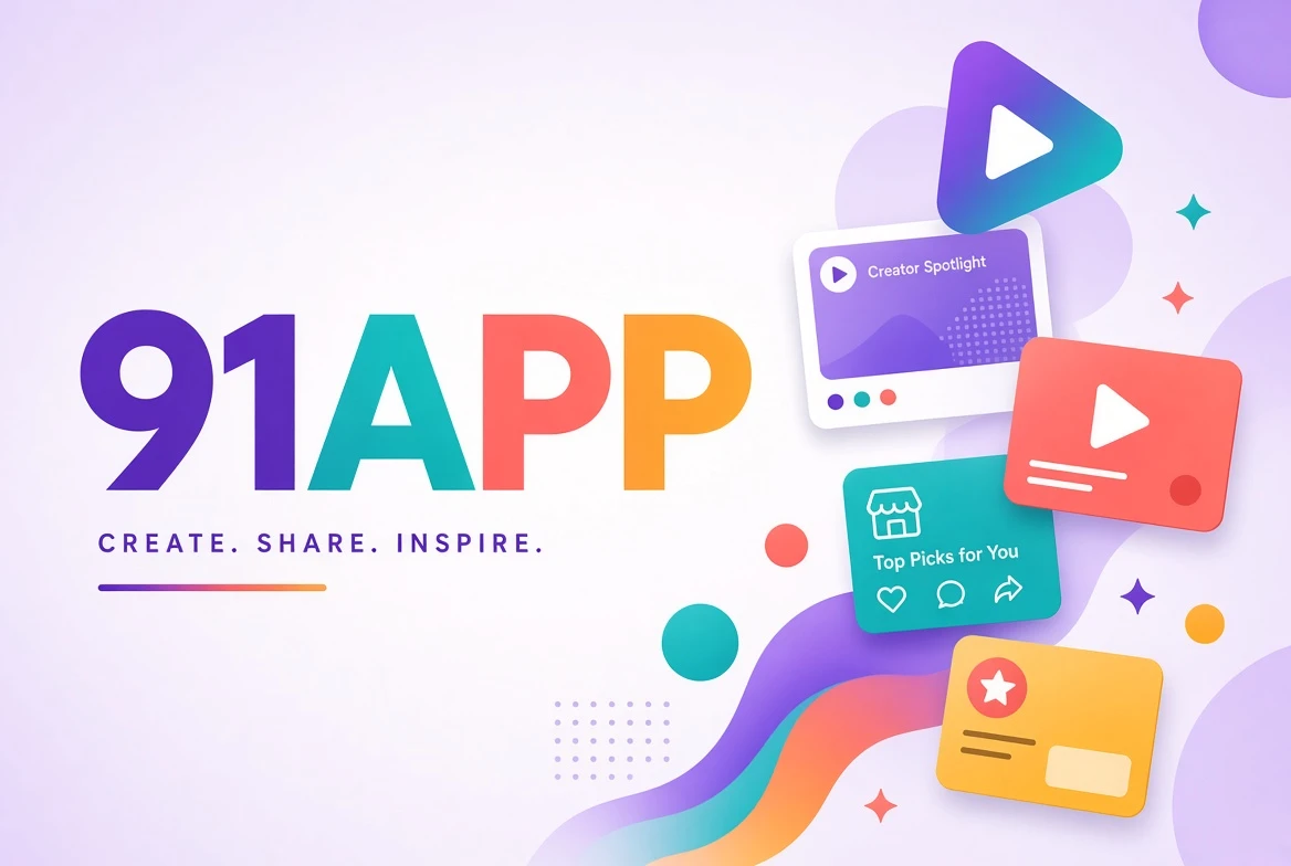 91APP内容发现品牌理念主题视觉